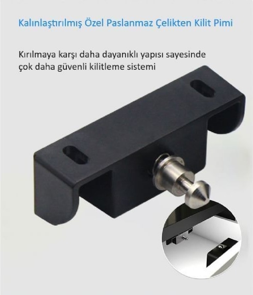 Safe Elektronik Kartlı Gizli Çekmece / Dolap Kapak / Kabin Kilidi