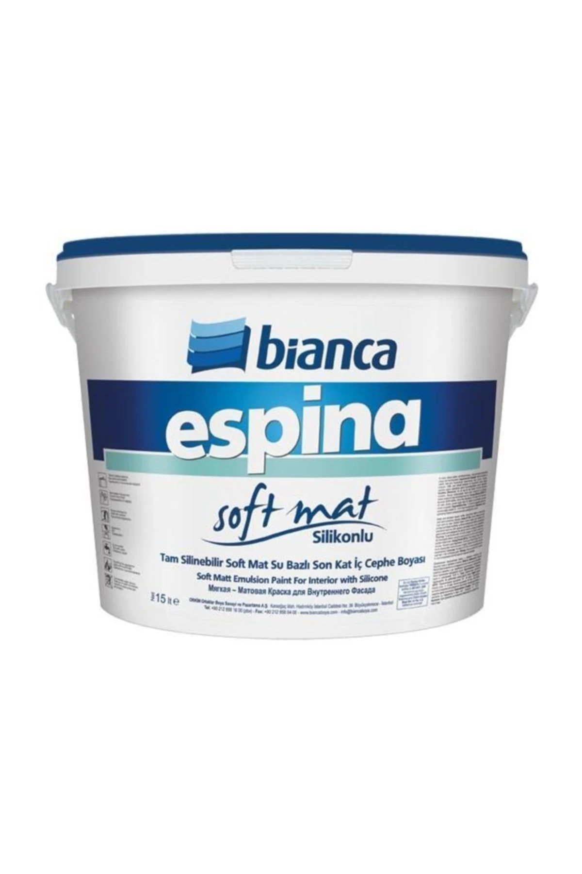 Espina Soft Mat Silinebilir 15Lt 0319 Açık Somon
