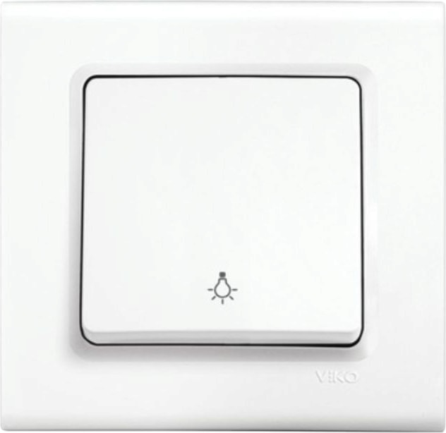 Linnera Beyaz Light Yaylı Anahtar Çerçeveli