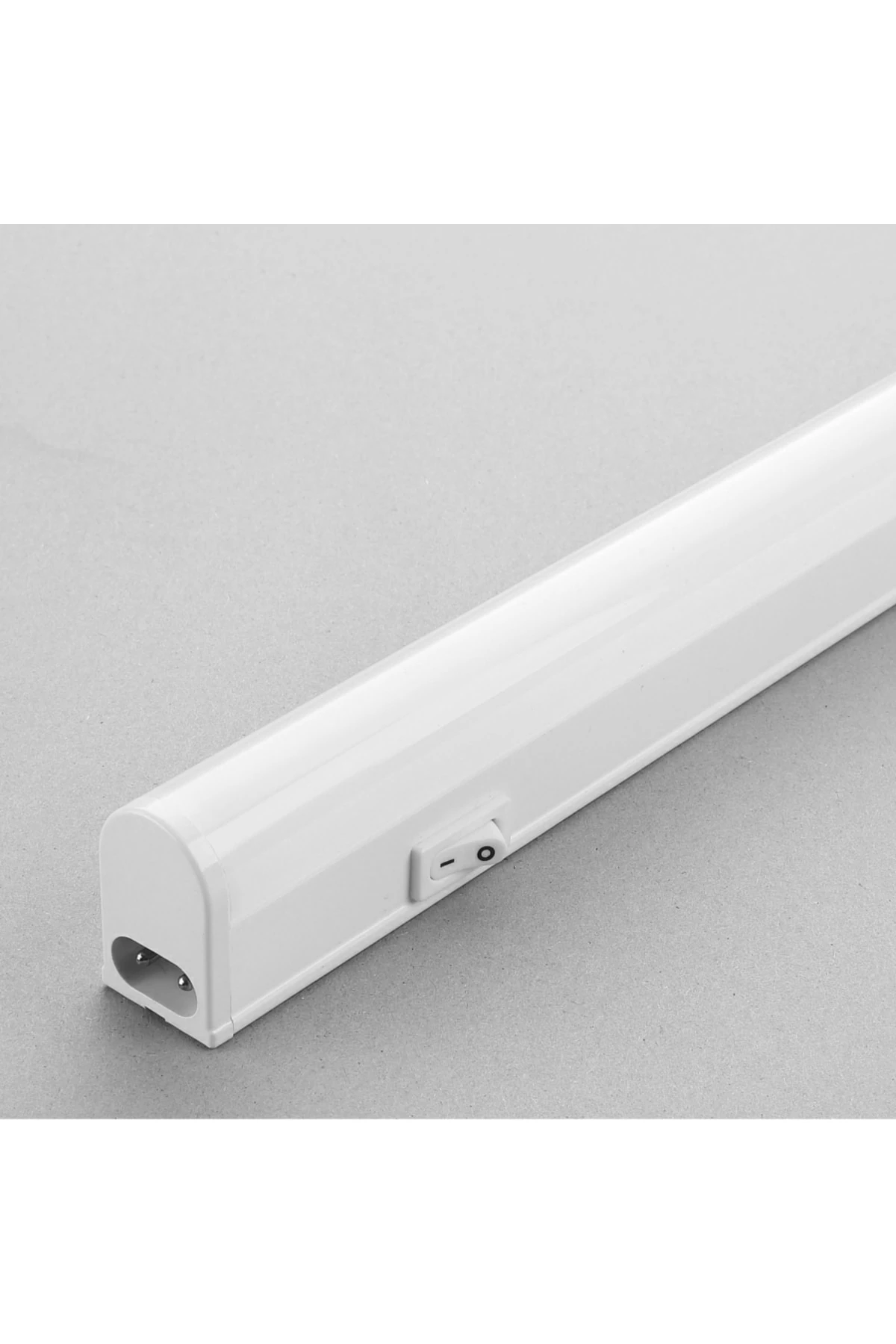 Mutfak Tezgah Aydınlatması-raf Aydınlatması Armatür 30cm Led Anahtarlı Set- Gün Işığı