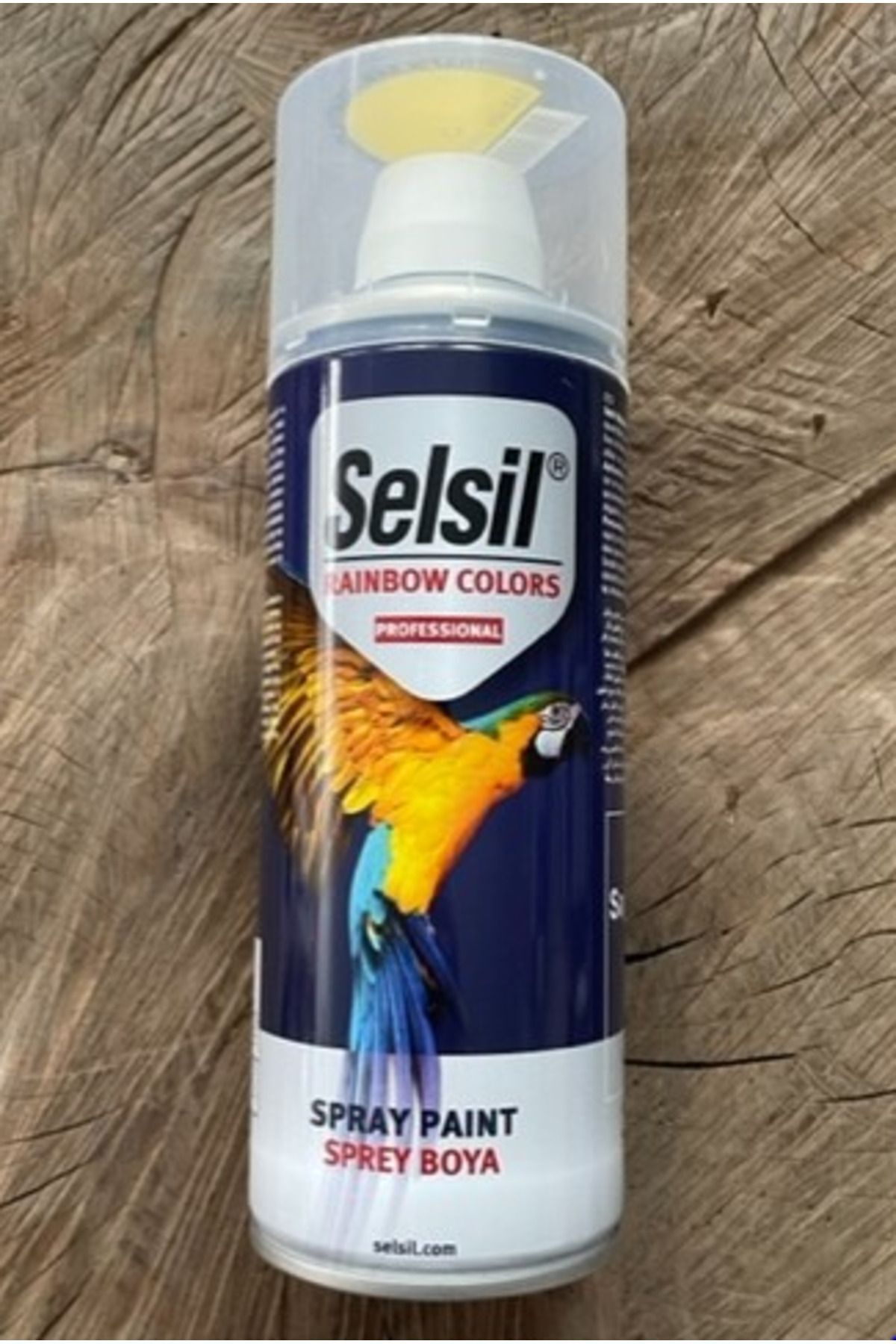 SELSİL Trafik Sprey Boya Parlak Sarı Renk Sprey Boya 400 ml 1023