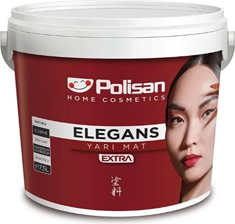POLİSAN Elegans Yarımat Beyaz 12.5 Lt