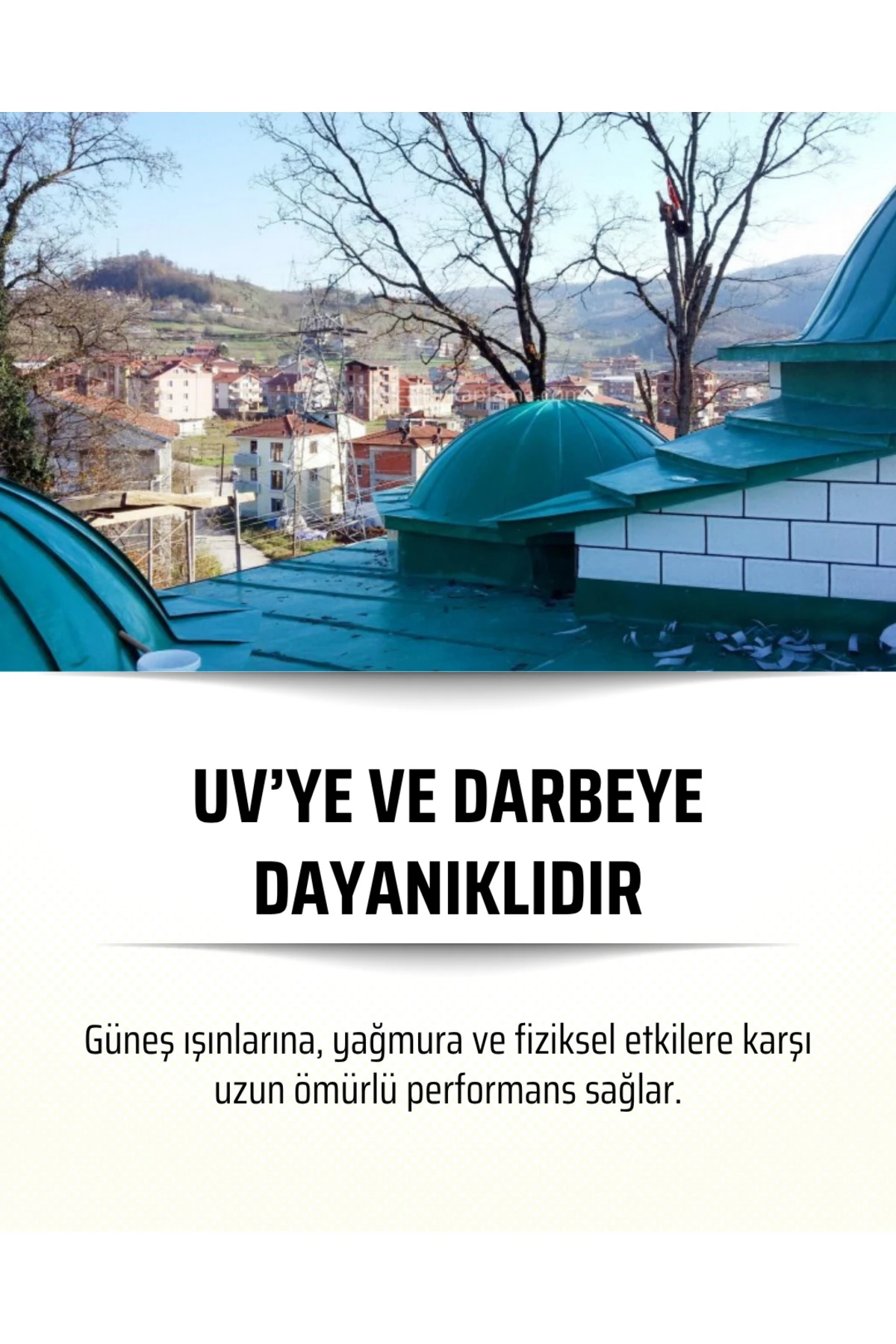 Kurşun Yüzeyler İçin Su Geçirmez, UV ve Darbe Dayanımlı Restorasyon Boyası