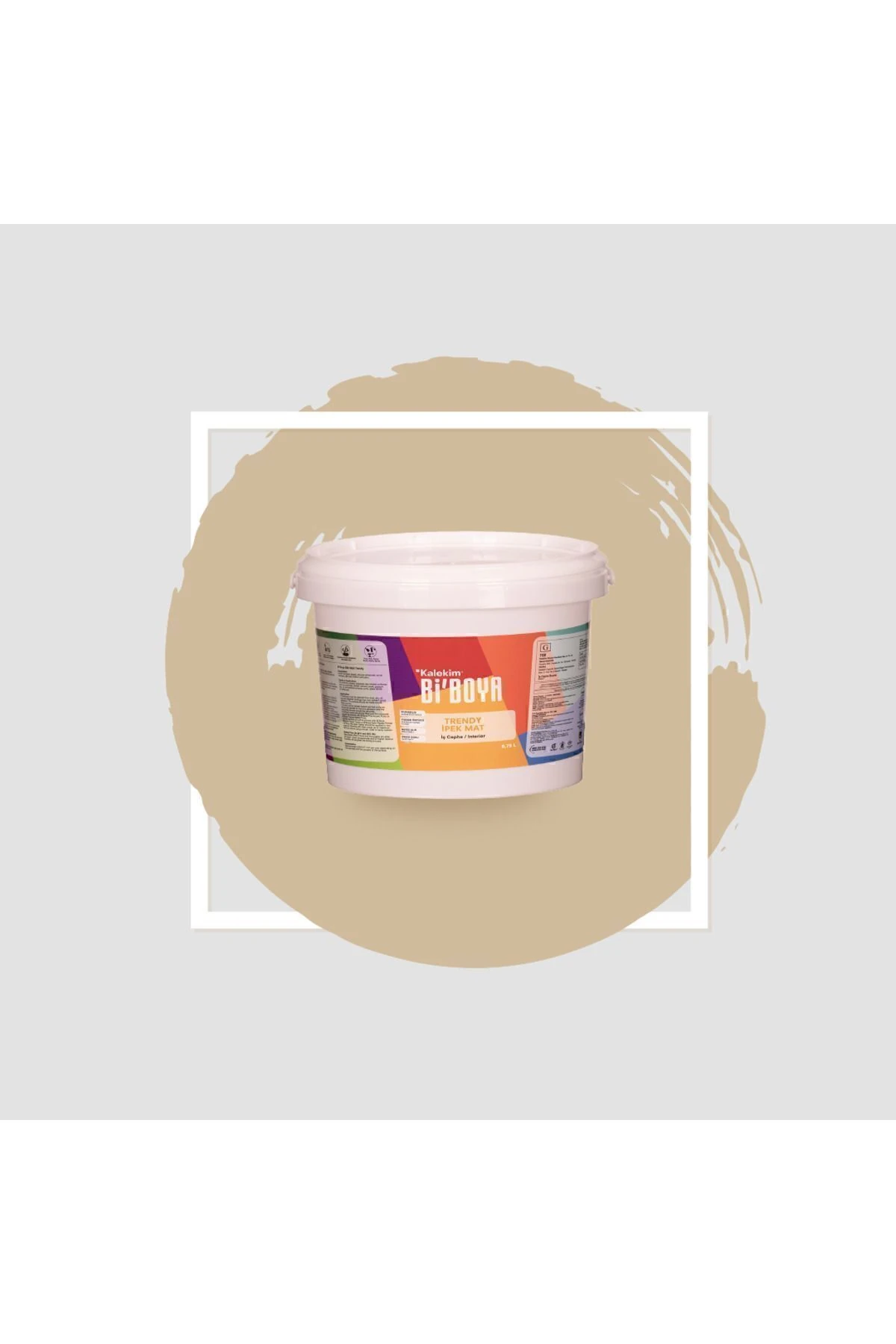 İpek Mat Trendy 0,75 Lt Ekru