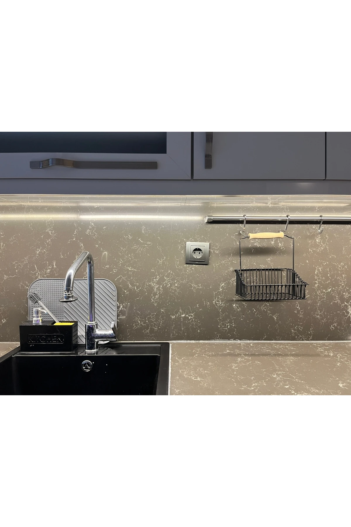 Mutfak Tezgah Ve Dolap Altı Led Aydınlatma 90 Cm 3200K Renk Eklenebilir Anahtarlı