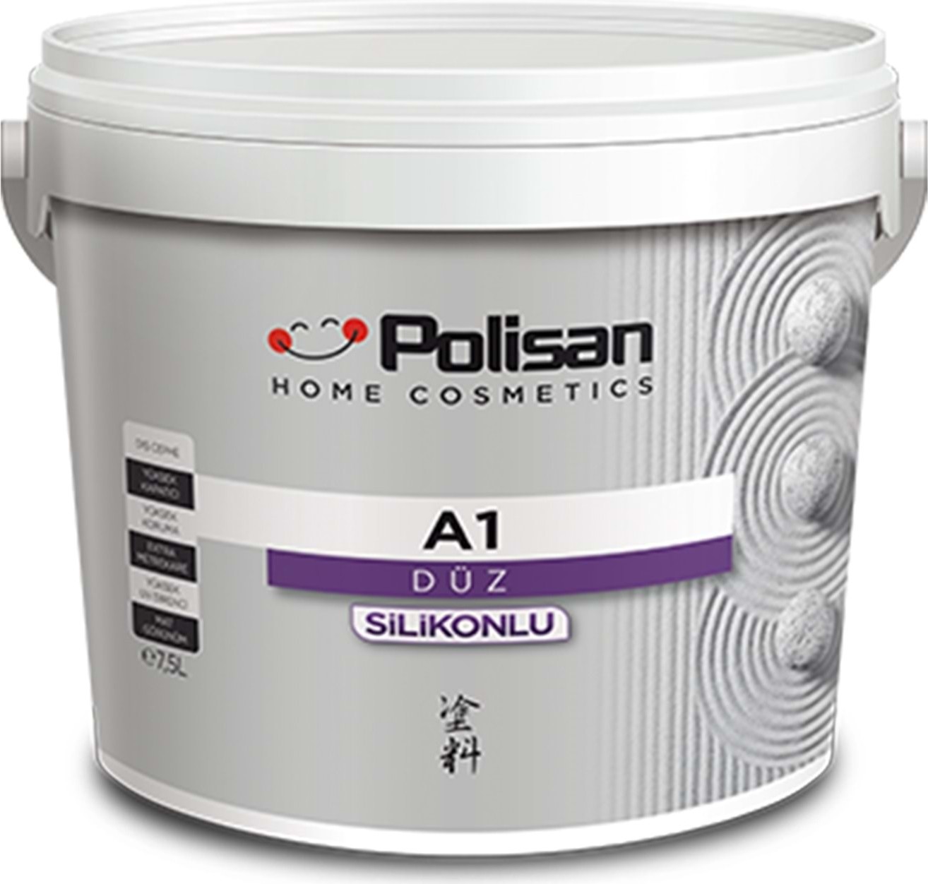 A1 Silikonlu Düz Dış Cephe Boya - 4828 Açık Somon / CD-8097 - 2,5 Lt