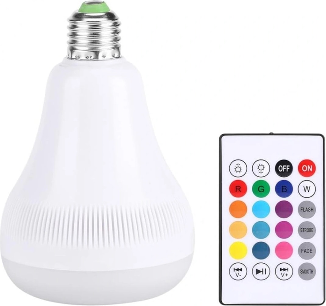 Kumandalı Bluetooth Hoparlör Ampul Ld-37 (5047)