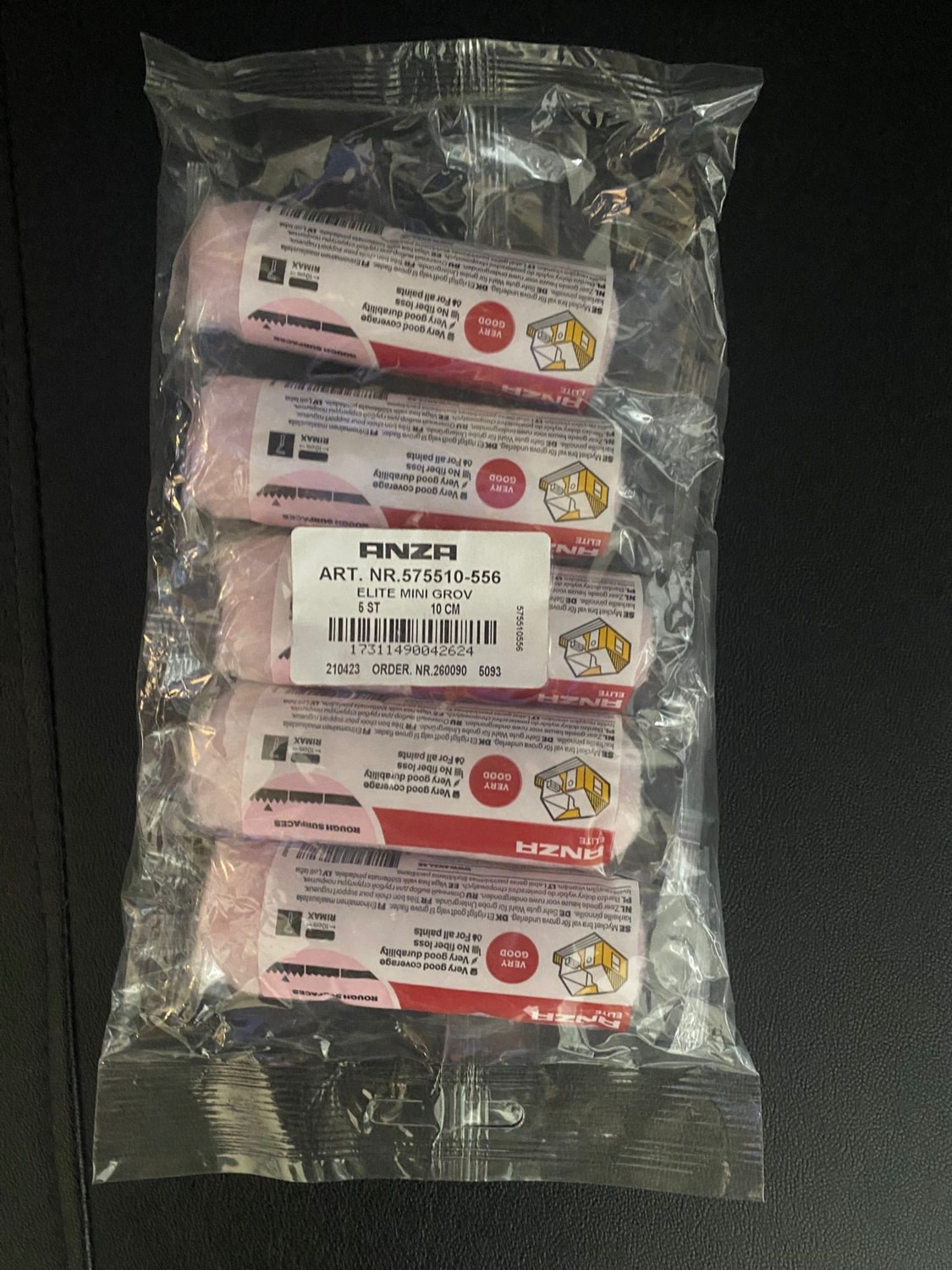 Anza Pembe Dış Cephe Rulosu 10 cm 5 Li Paket (Kestirme Aparatına Uygundur )