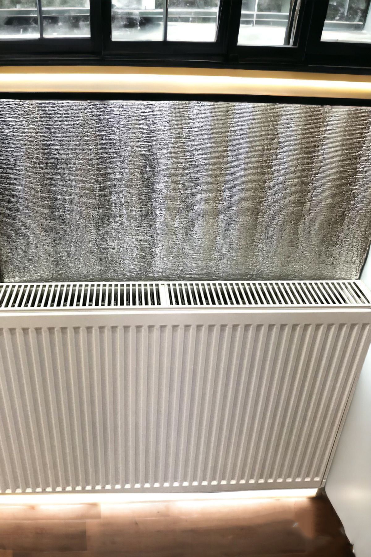 3 Adet Petek Arkası Yalıtım Levhası Alüminyum Folyo Radyatör Peteği İzolasyon Ev Isı Tasarruf