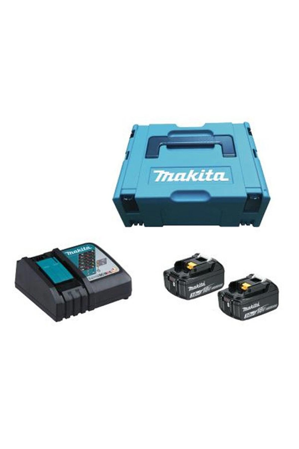 MAKİTA BL1830Bx2 AKÜ+DC18RC ŞARJ SETİ