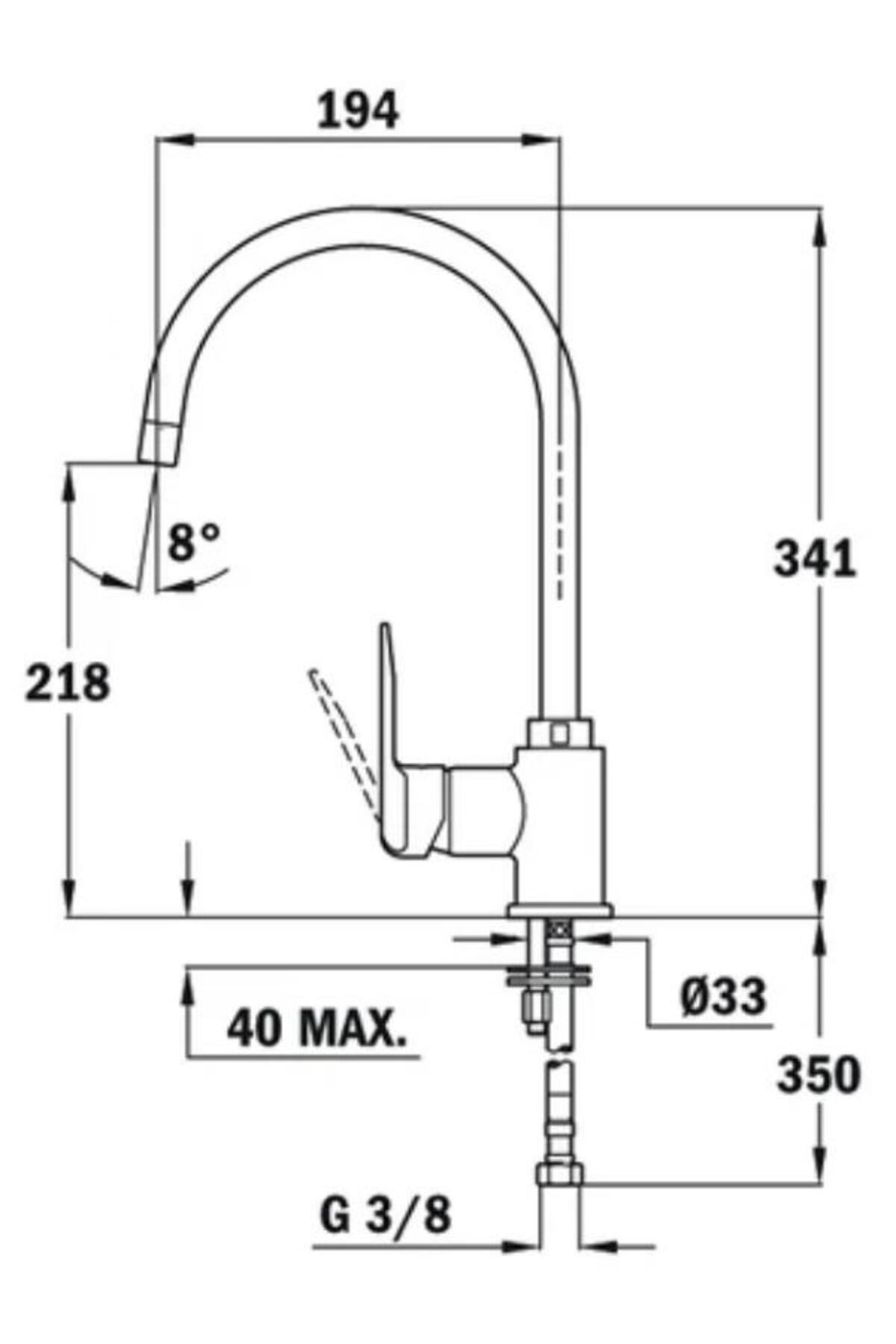In 995 Krom Armatür