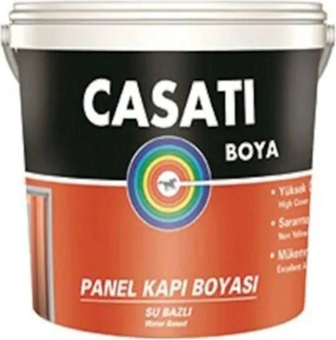 çınar ticaret casati su bazlı panel kapı boyası beyaz 2,5 litre