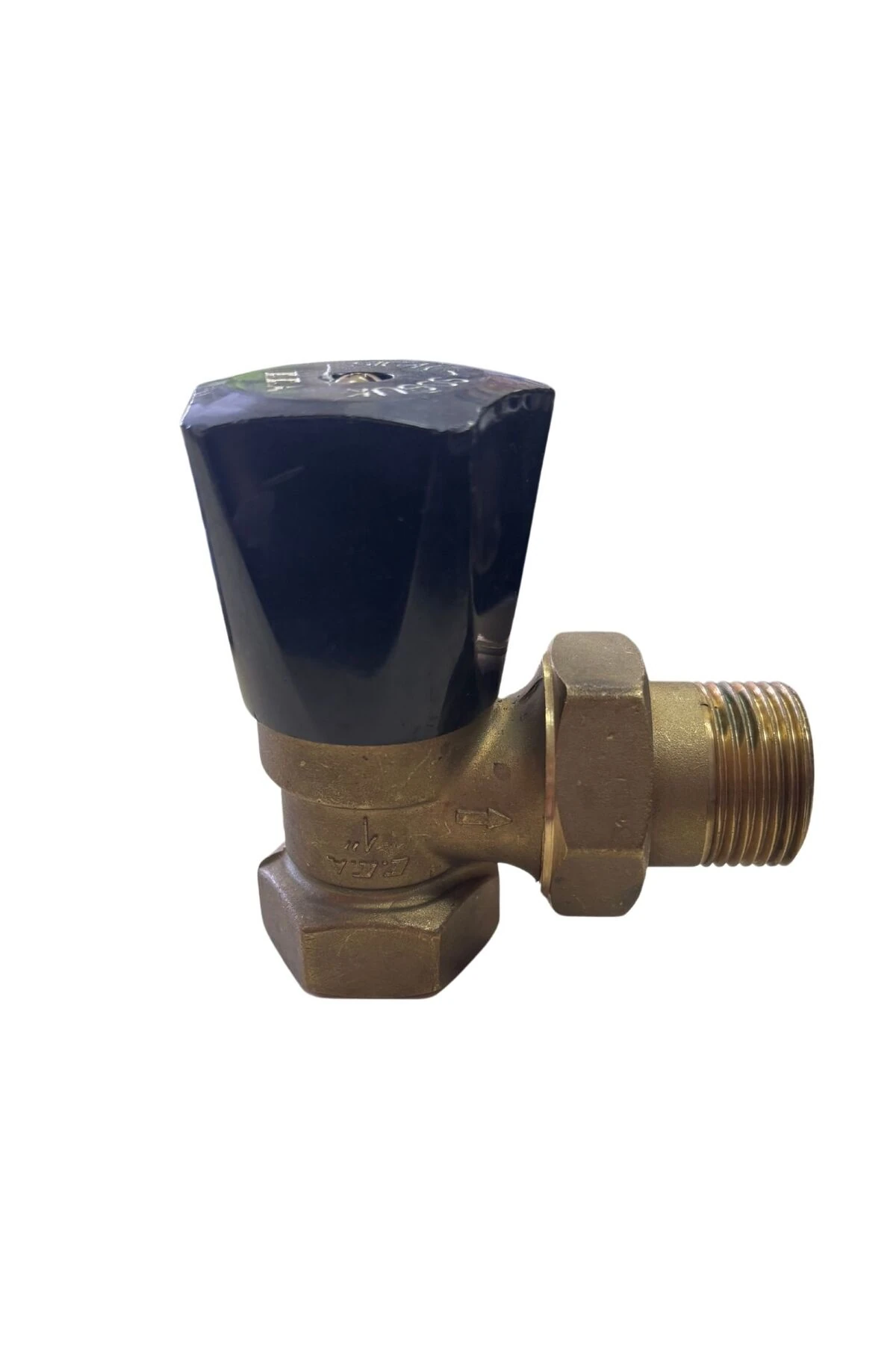 1 inç köşe radyatör vanası