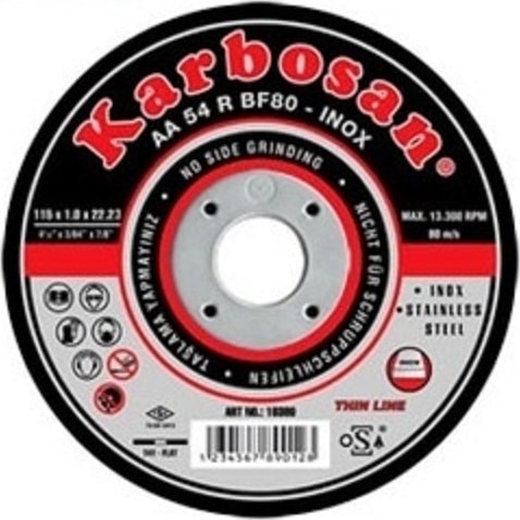 BOSCH Metal Kesici Disk 115X1X22 Mm İnox (25 Adet)