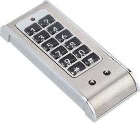 Metal Şifreli Dolap Kilidi (Pilli) - Bg0340