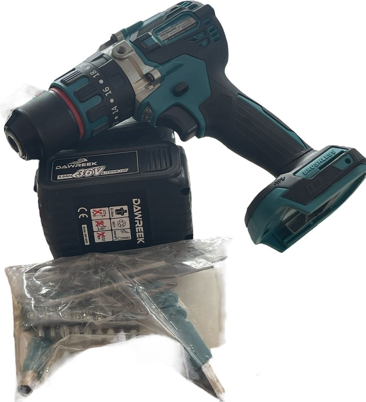 Akülü Torklu Matkap, Kablosuz, 36V, Anahtarsız, 0-2m, 2 Yıl Garanti