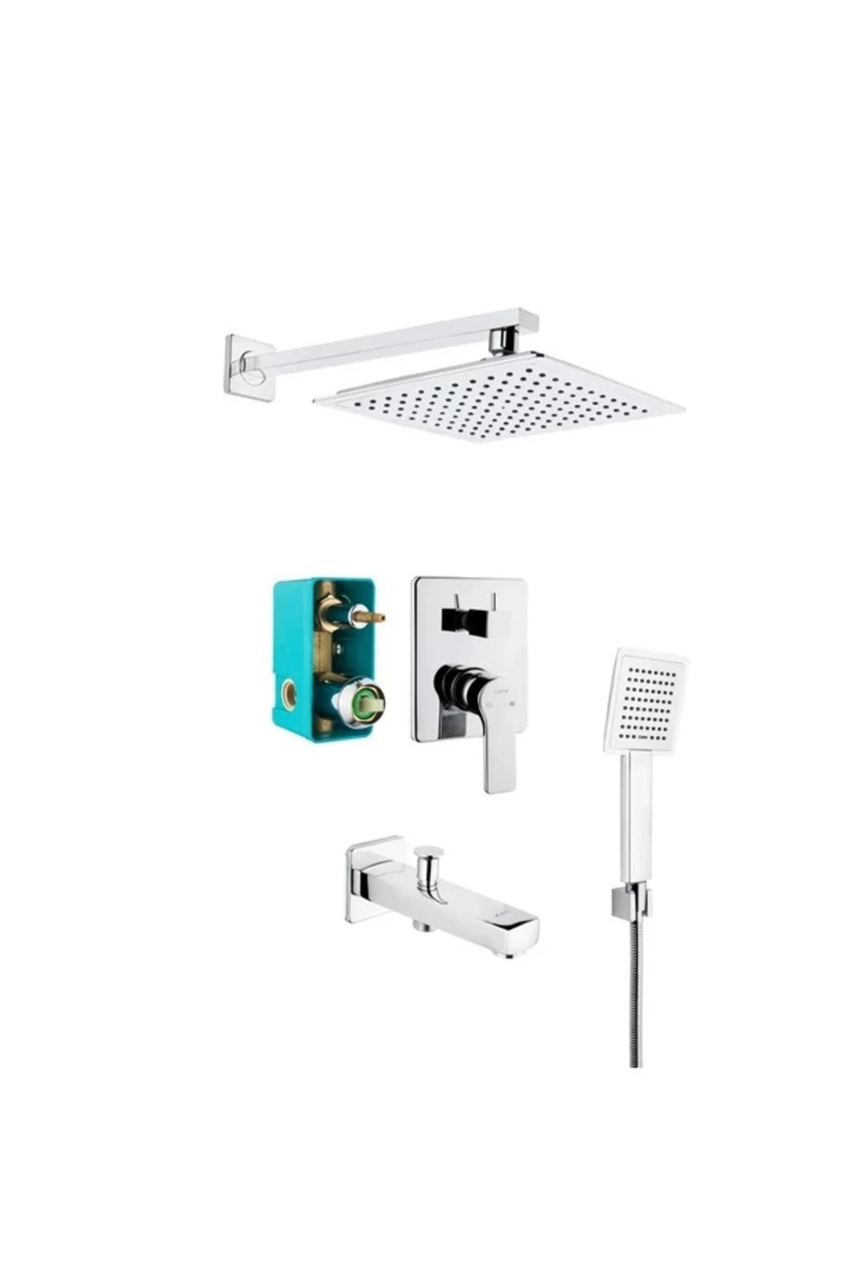 ANKASTRE BANYO SETİ 2 YOLLU