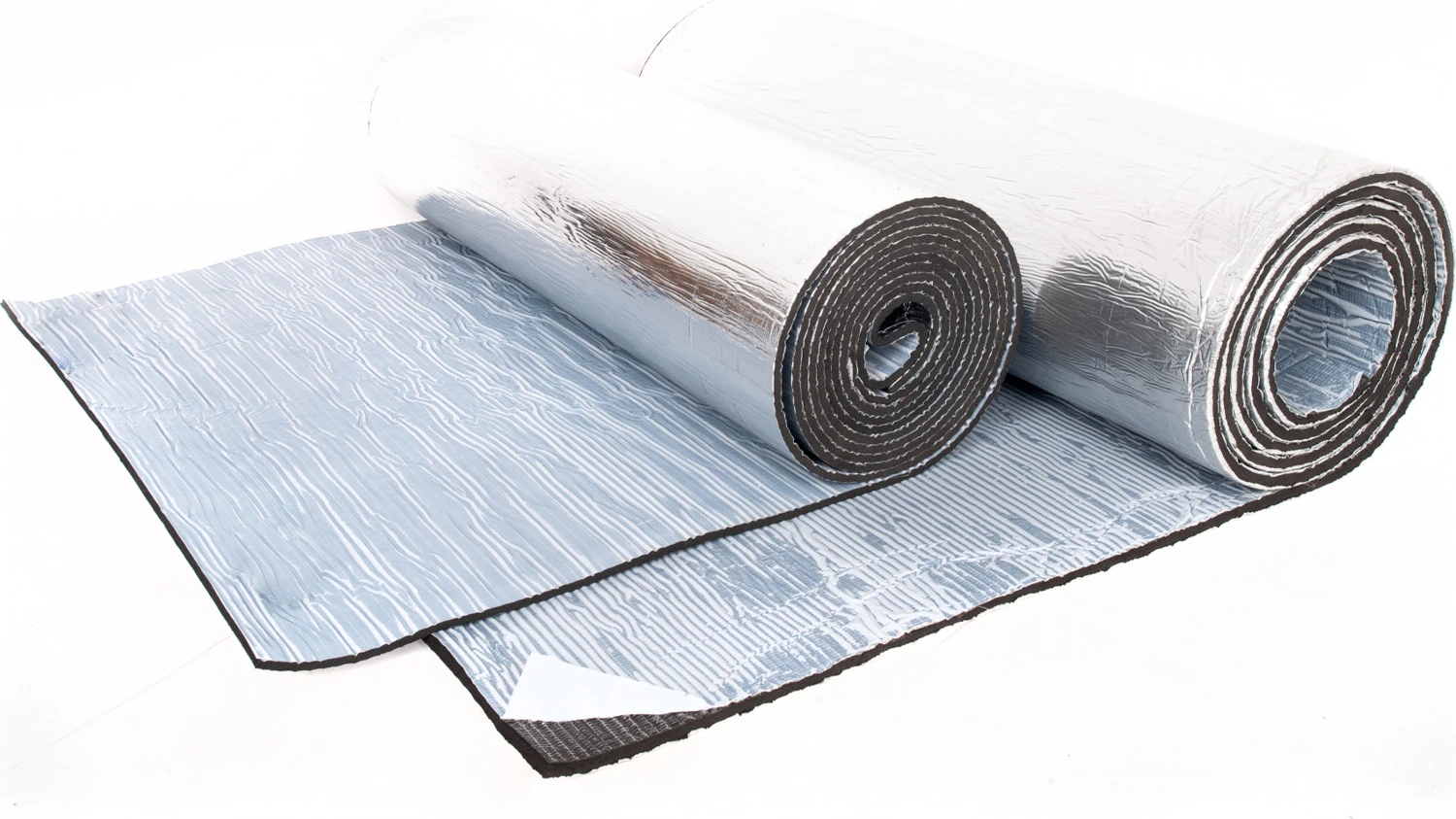 32 MM ALÜMİNYUMLU YAPIŞKANLI SÜNGER İZOLE KAUÇUK LEVHA (EN:1 MT BOY:1 MT)