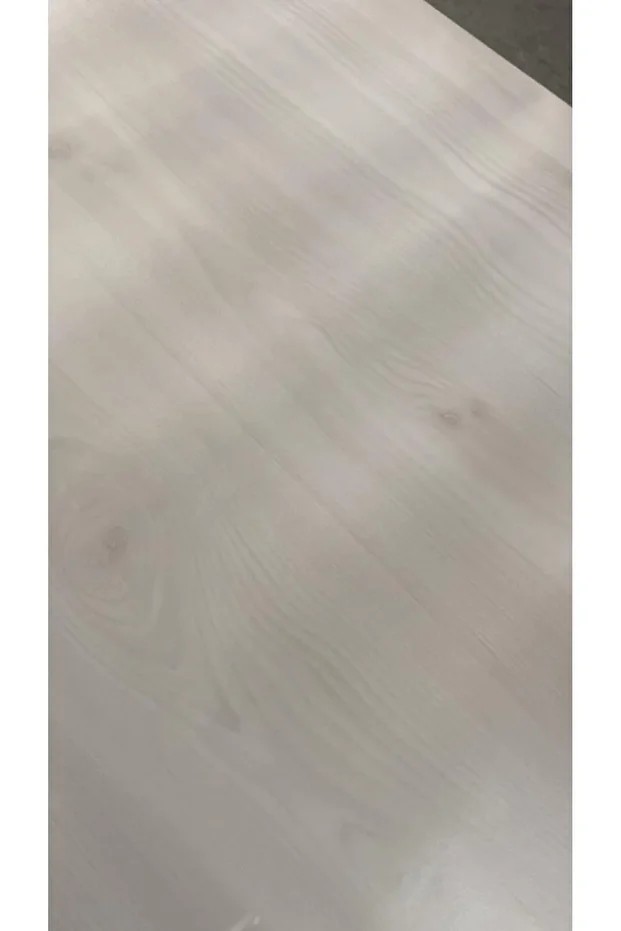 67cm x 10Metre 1 Adet Rulo Yapışkanlı Krem-Beyaz Ahşap Görünümlü Mutfak Duvar Kaplama Folyosu Kağıdı