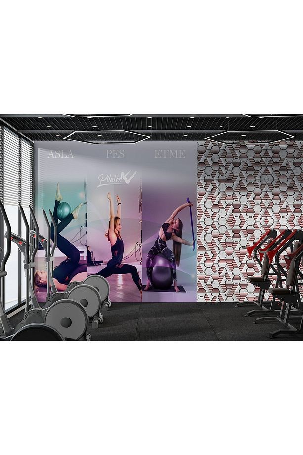 Pilates Salonu Duvar Kağıdı