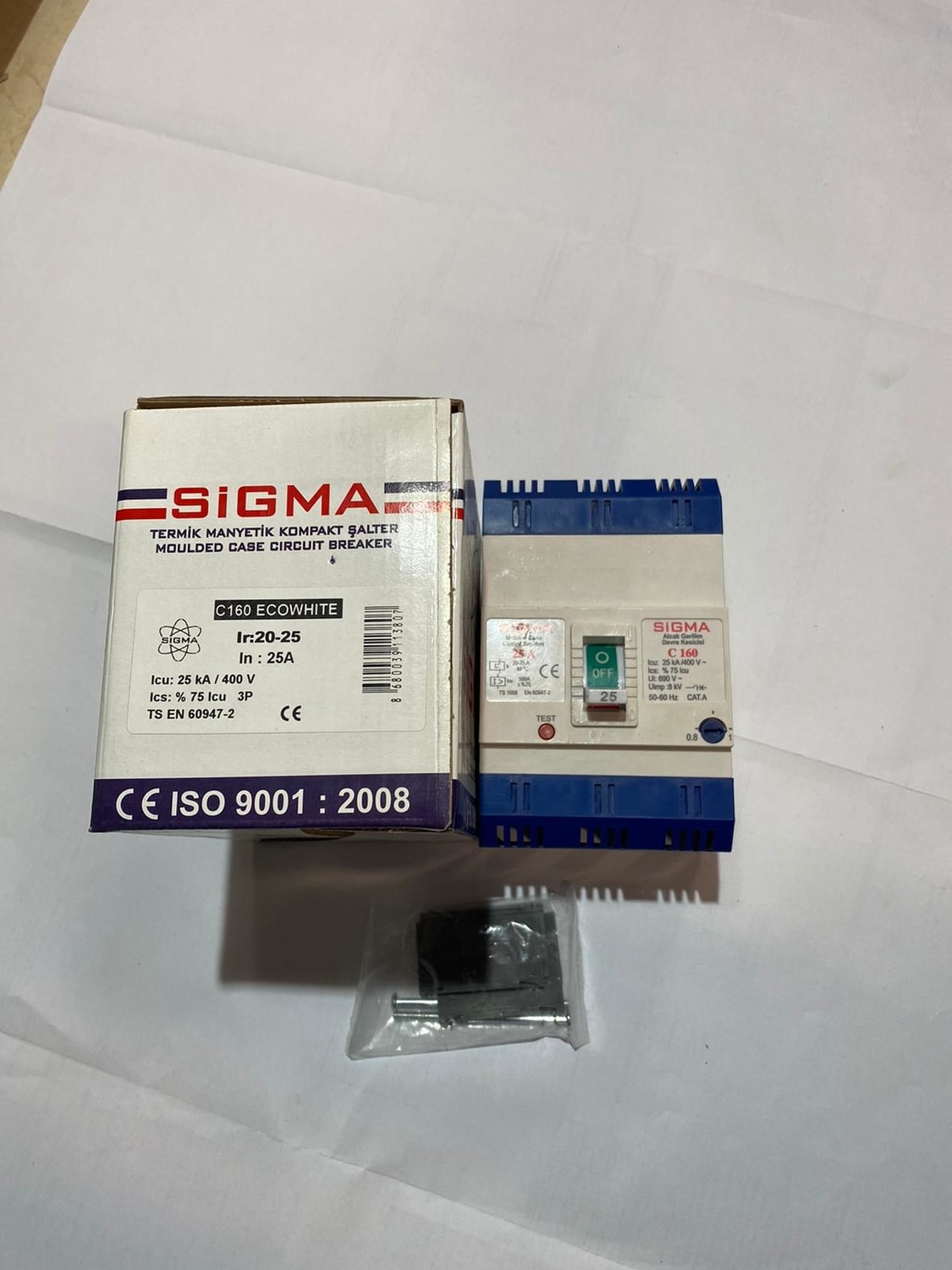 3C16025 3p 25 A 25 Ka Ayarlı Tmş Kompak Şalter