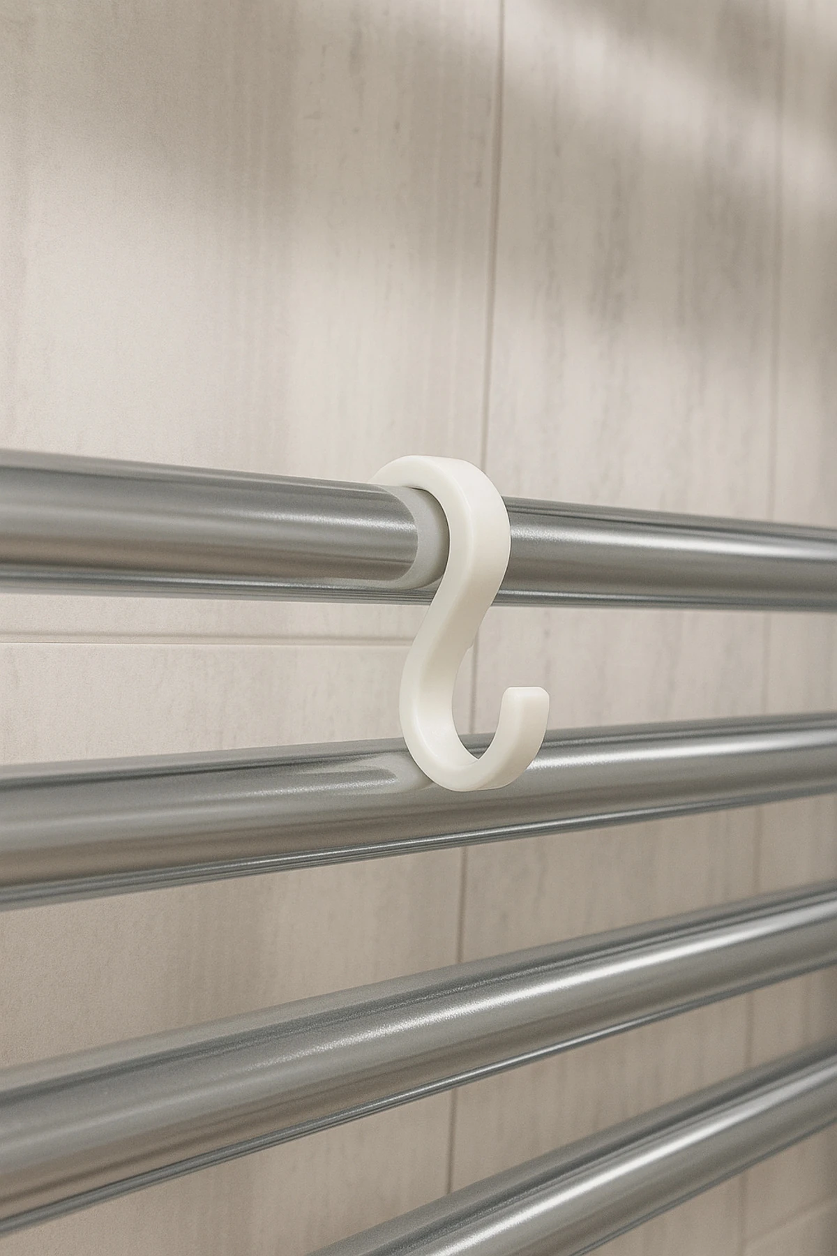 Havlupan Askılık 2li, Havlu Askısı, Bornoz Askısı, Kıyafet Askısı, Havlupan Askı, Banyo Askısı