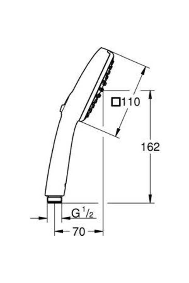 Tempesta Cube 110 El Duşu 2 Akışlı - 267462433