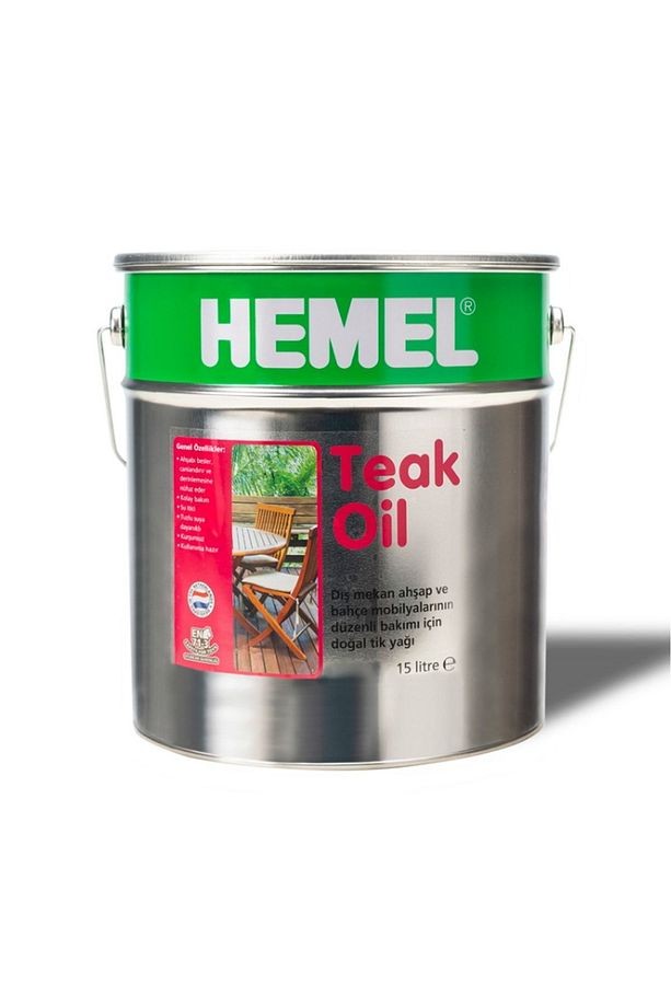 Teak Oil Yağ Teak Yağı 15 Lt