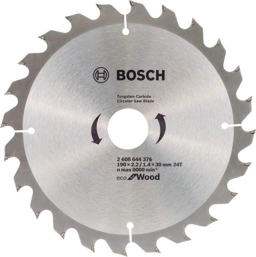 BOSCH Optiline Eco 190 x 30 mm 24 Diş Testere
