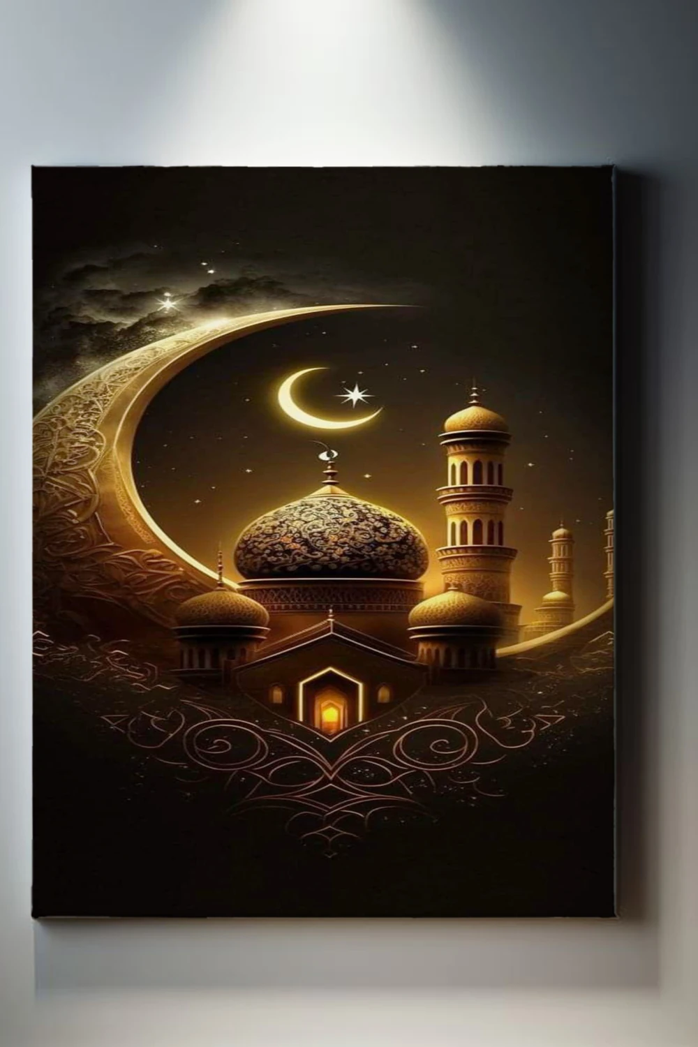 Hilal Temalı Islami Tablo-1200