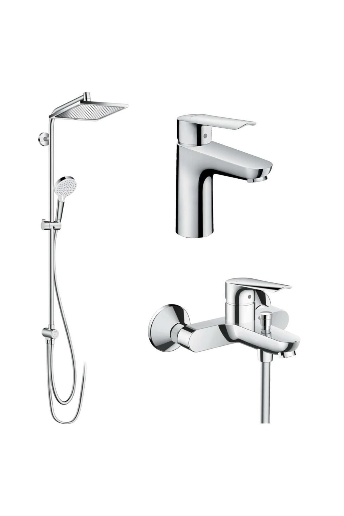 Logis Ve Crometta E240 Banyo Batarya Seti