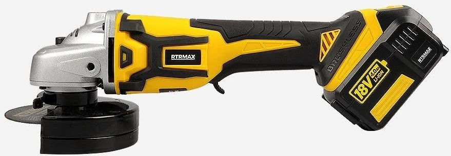 RTX2055 Akülü Avuç Taşlama 18V Lithium-Oin Çift Akü 4AH