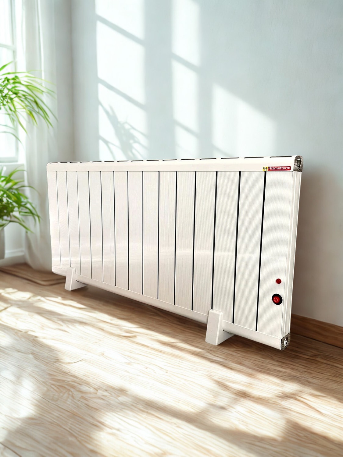 Elektrikli Radyatör 600+600 (1200WATT) Çift Rezistanslı Aluminyum Hizmetterm