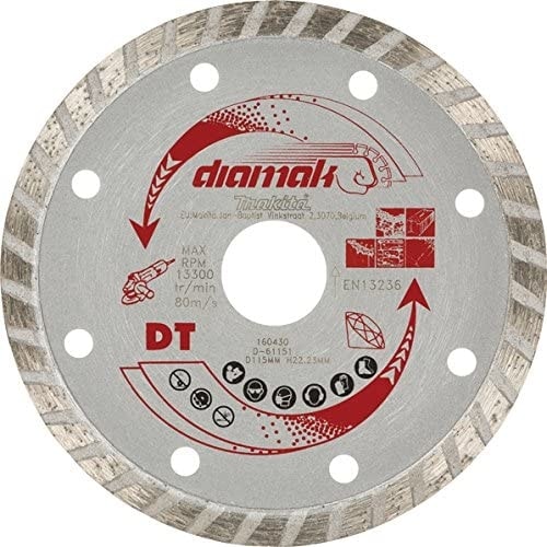 MAKİTA D-61151 Dıamak Elmas Testere 115 mm Dalgalı