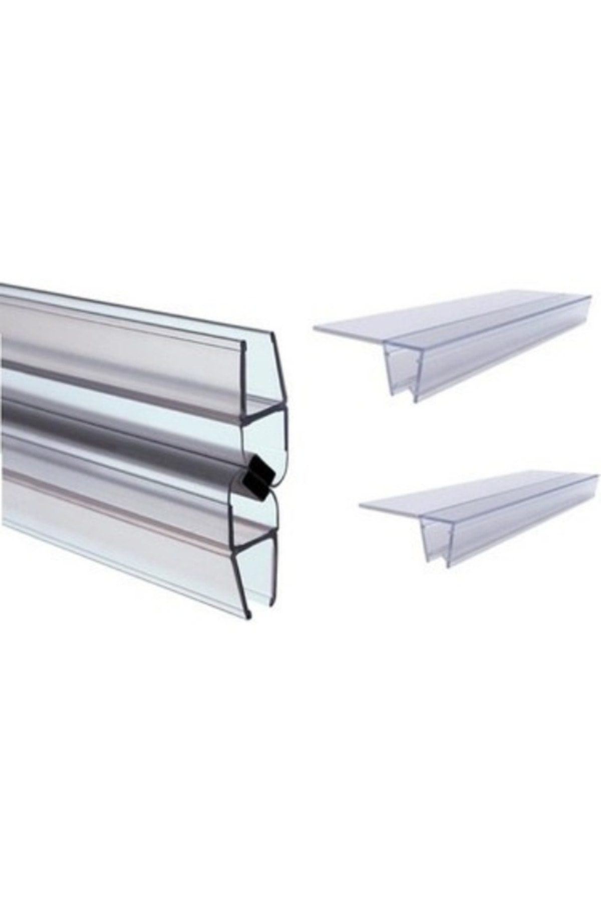 Temper Cam Duşakabin Fitili 5mm Ve 6mm Uyumlu Şeffaf Mıknatıslı Suluk