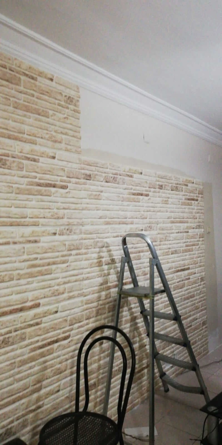 5 Adet (2,5m2) x Kesme Taş Desenli 3 Boyutlu Renkli Strafor Köpük Duvar Kaplama Paneli (KS-413)