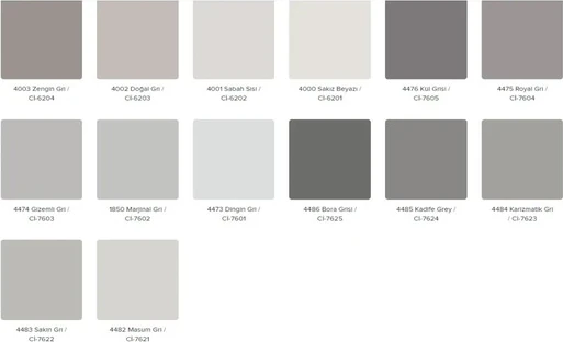 Elegans Yarımat Gri Toprak 12,5l