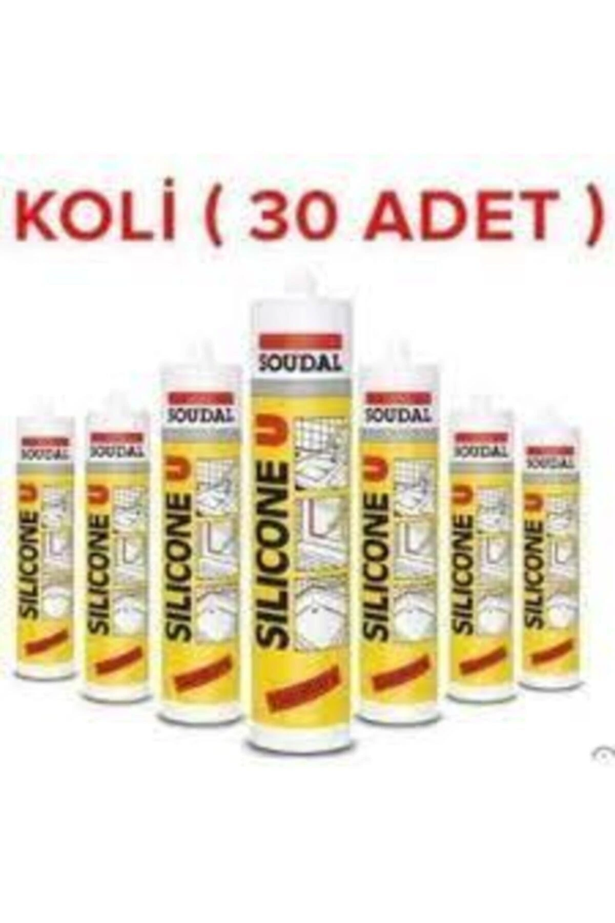 Silikon 280 Mm Şeffaf 30 Adet