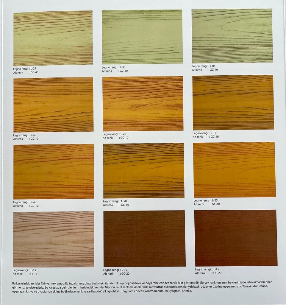 Paint Legno Ahşap Dokulu Dış Cephe Boyası 2,5 Litre