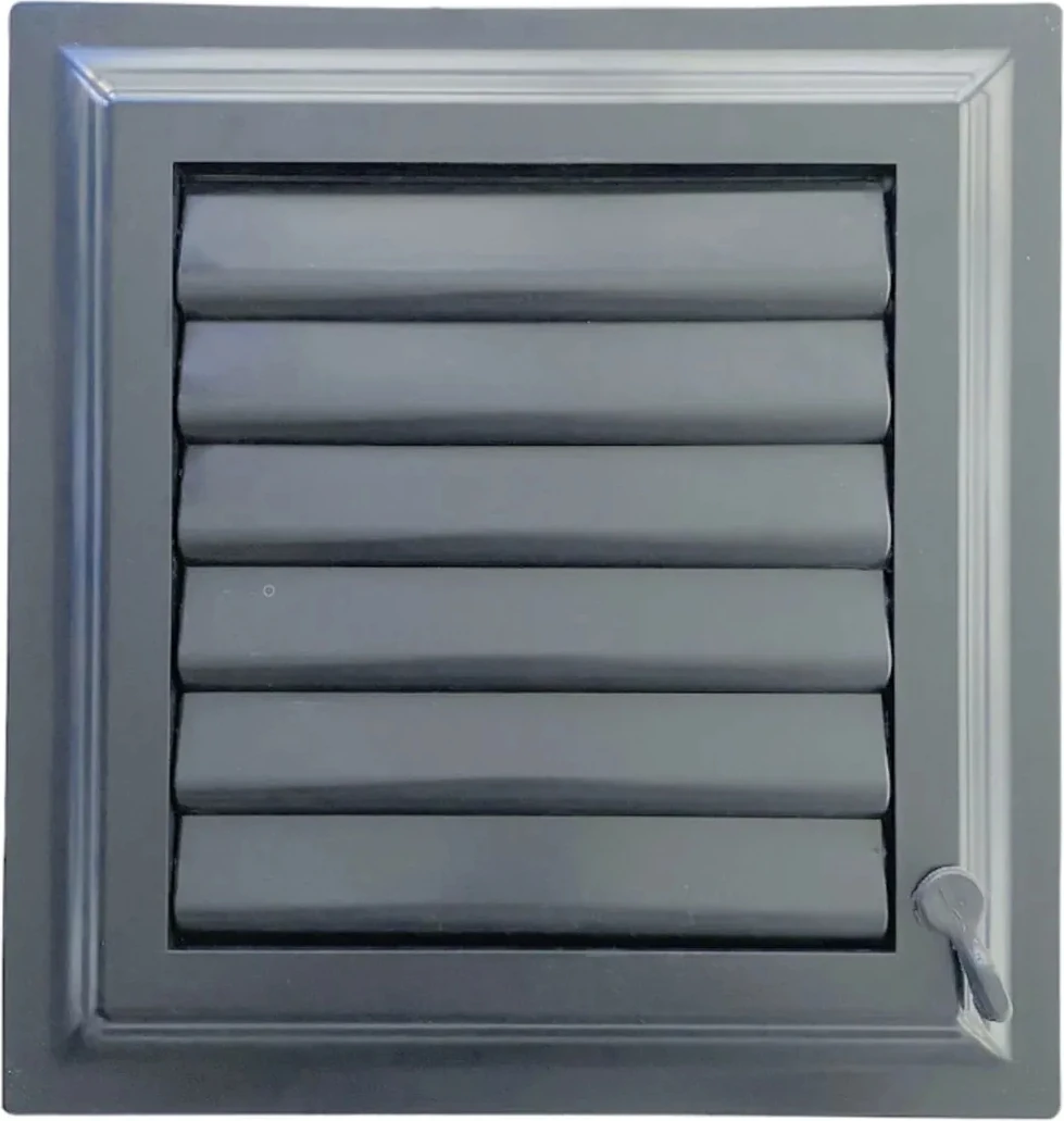 Janti Menfez Antrasit Gri 35X35 Banyo & Wc Havalandırma Menfezi