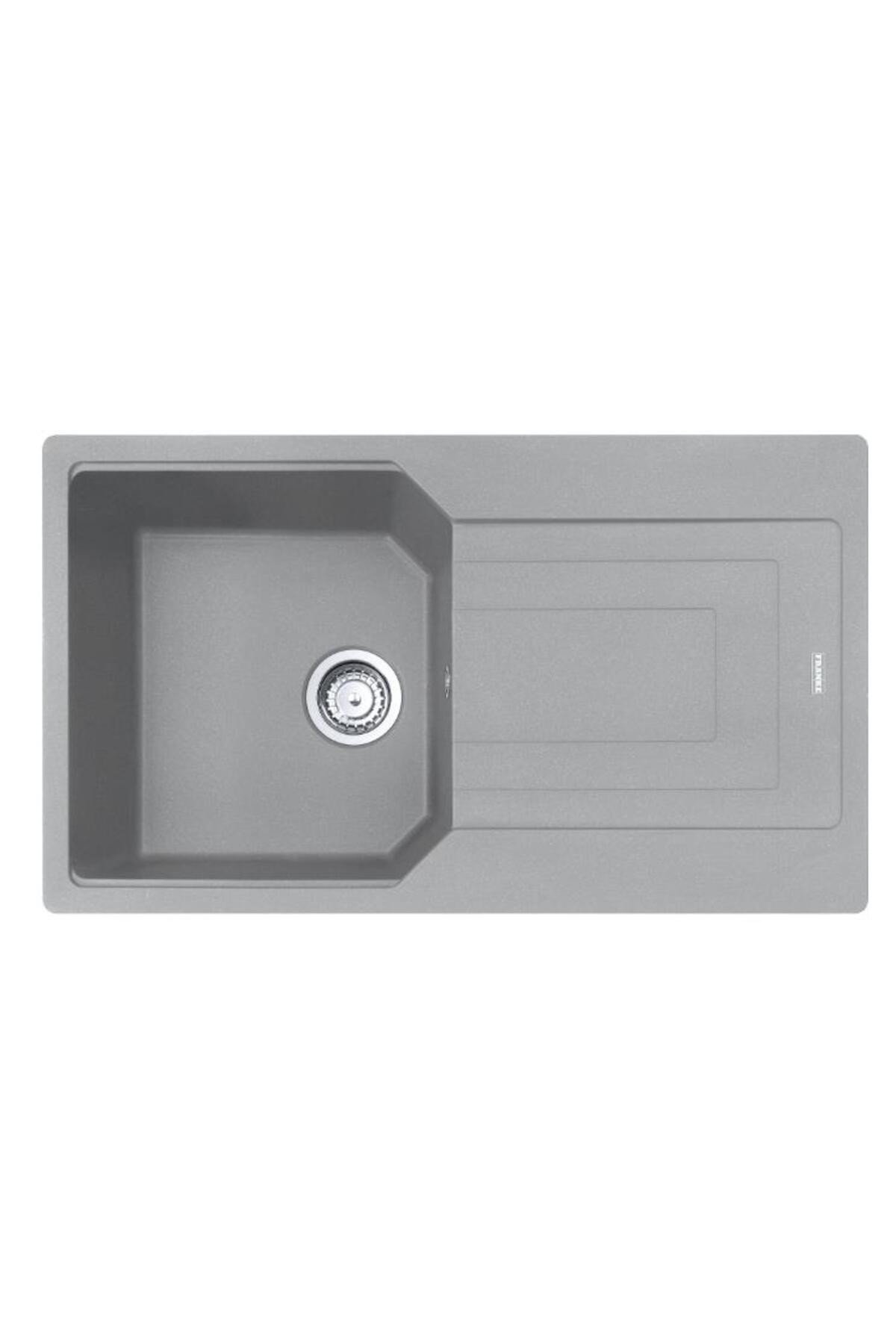 Ubg 611-86 Tek Gözlü Stone Grey Eviye