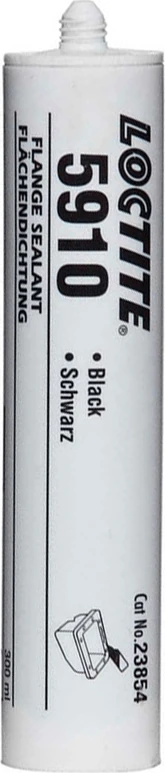 5910 300 ml 250 Derece Dayanıklı Siyah Silikon Conta