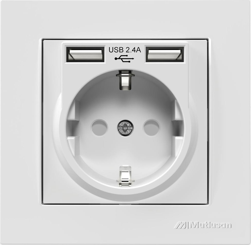 Usb Priz 2'li