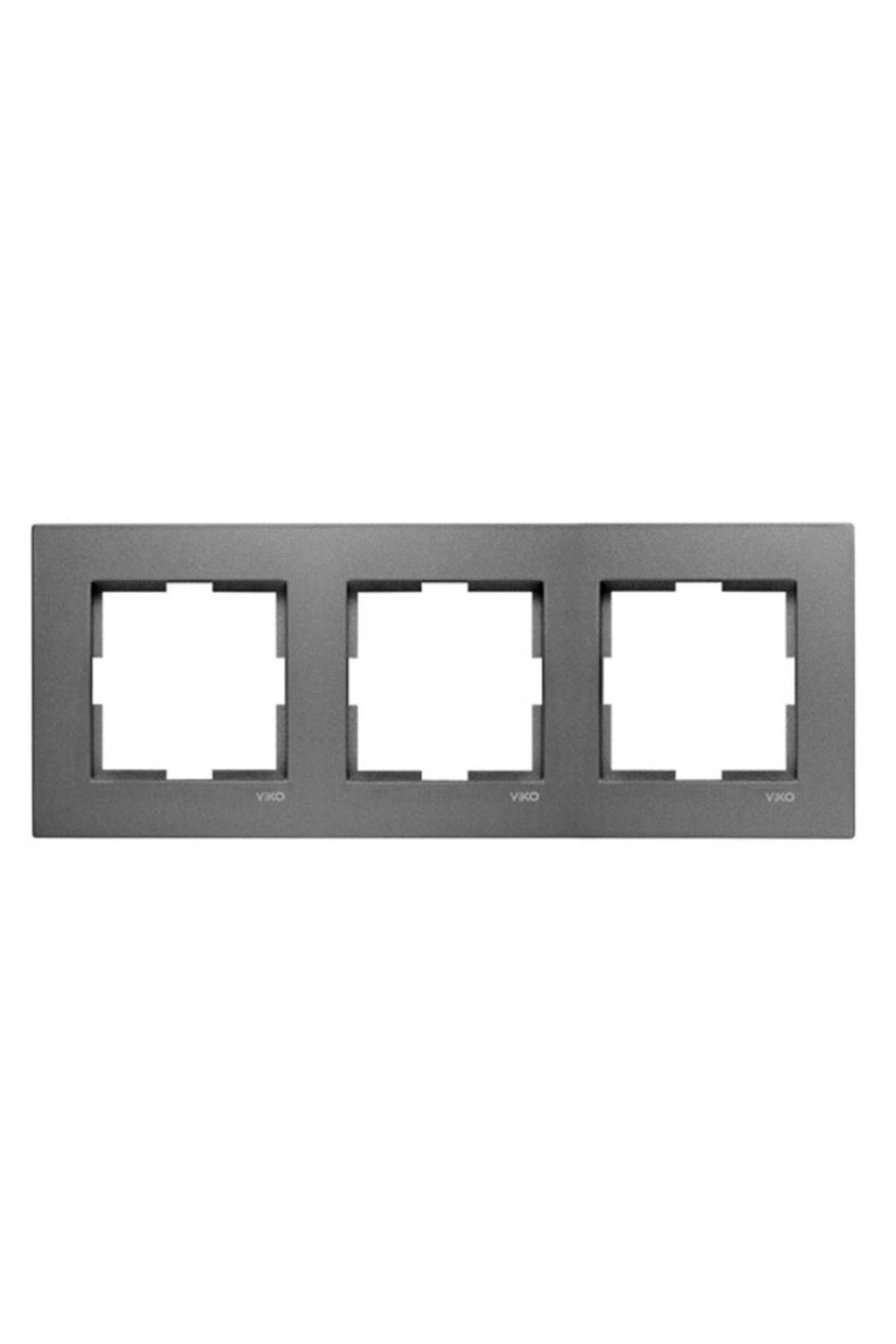 Viko 92190643 Novella Füme Üçlü Çerçeve