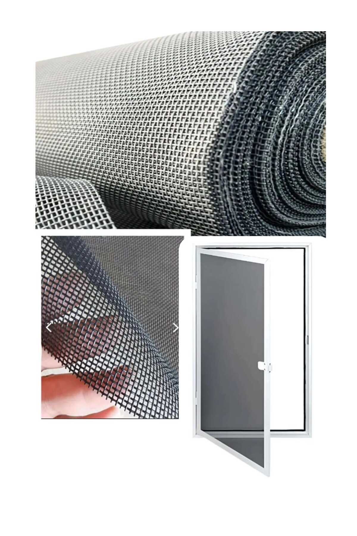 Menteşeli Beyaz Renk Pencere- Kapı Sinekliği 15 No ( 230 - 250 X 30 - 80)