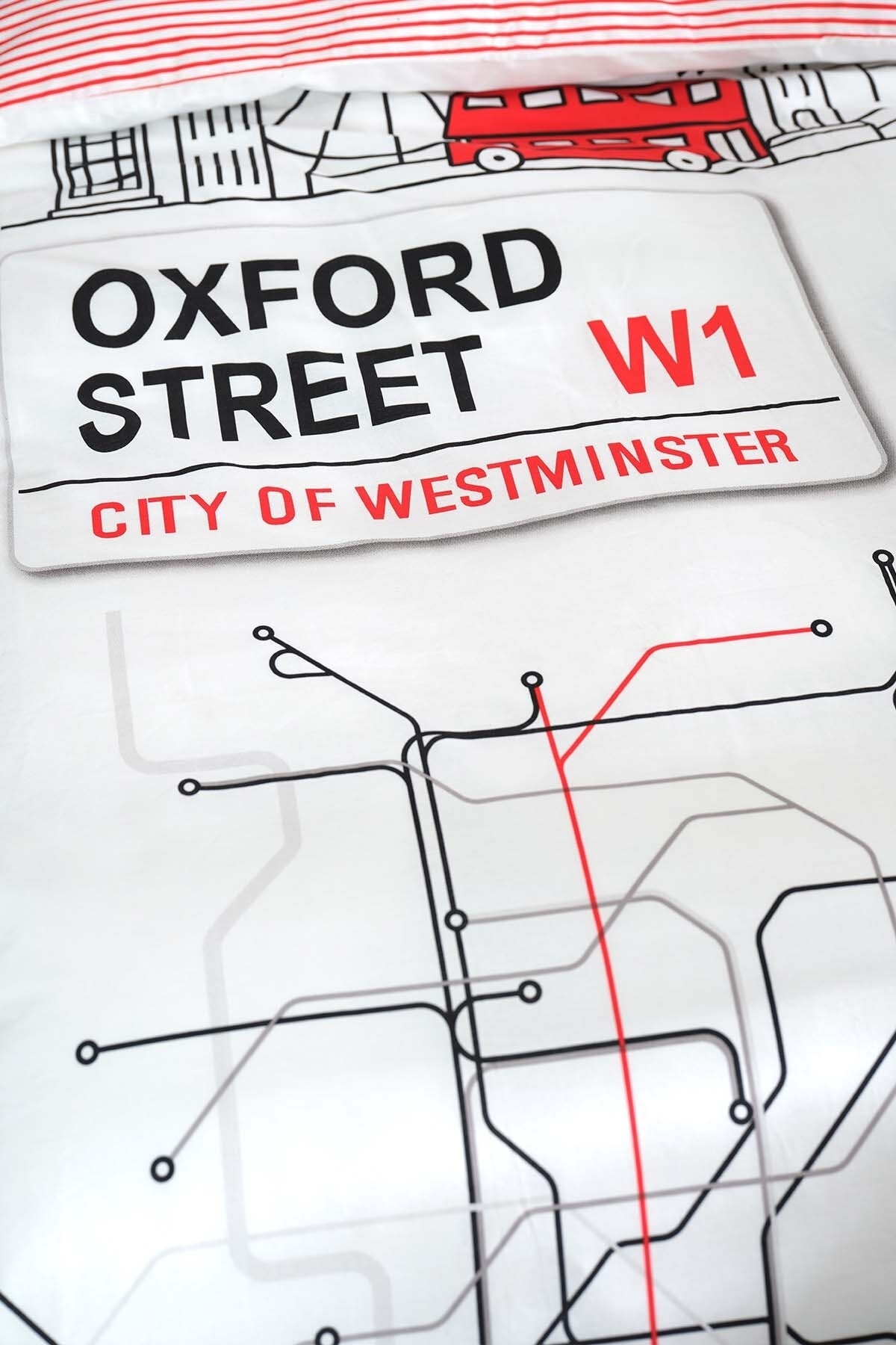 Young London %100 Pamuk Tek Kişilik Nevresim Takımı