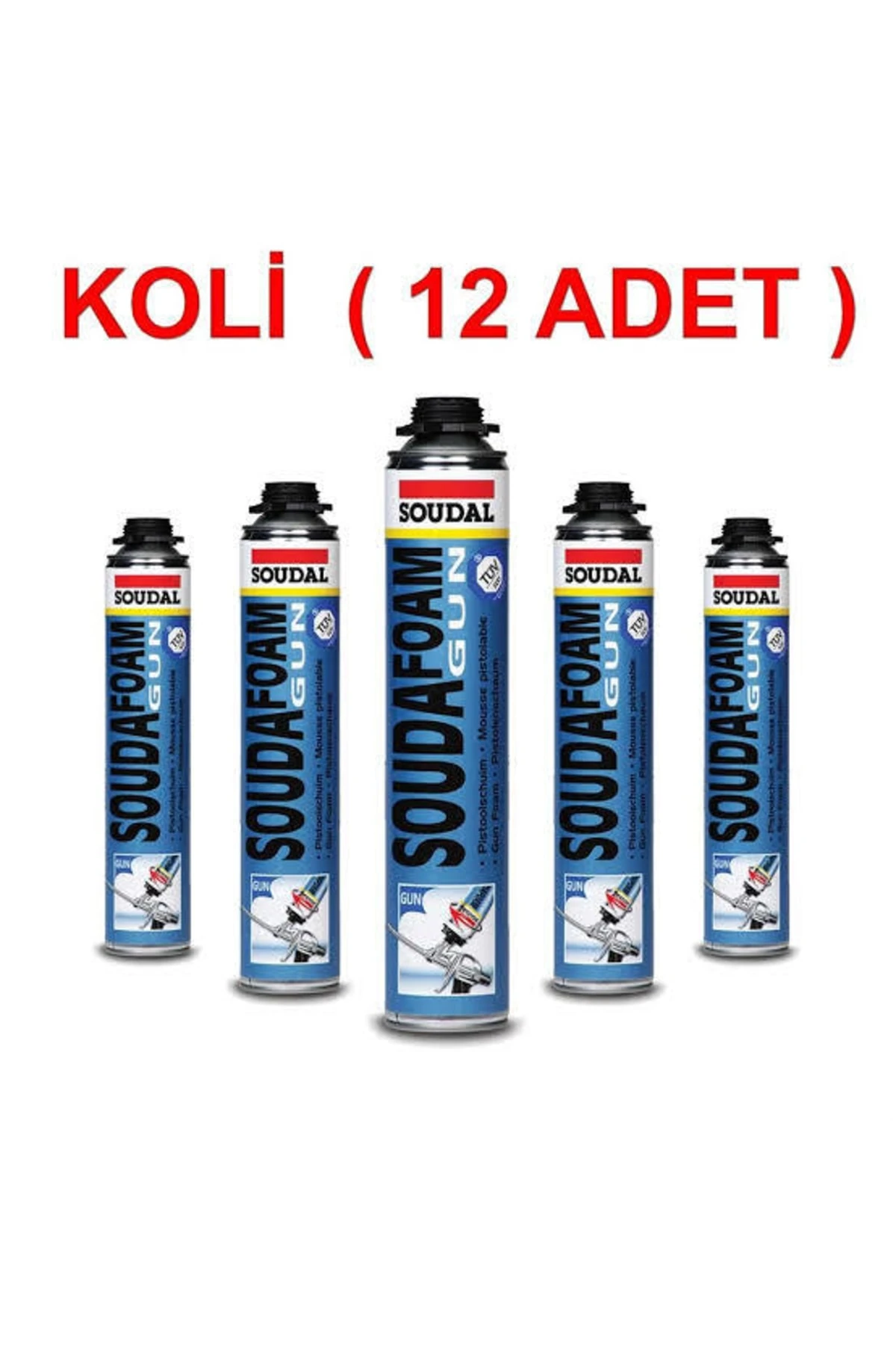 Köpük Silikonlar Tabancalı 750 ml