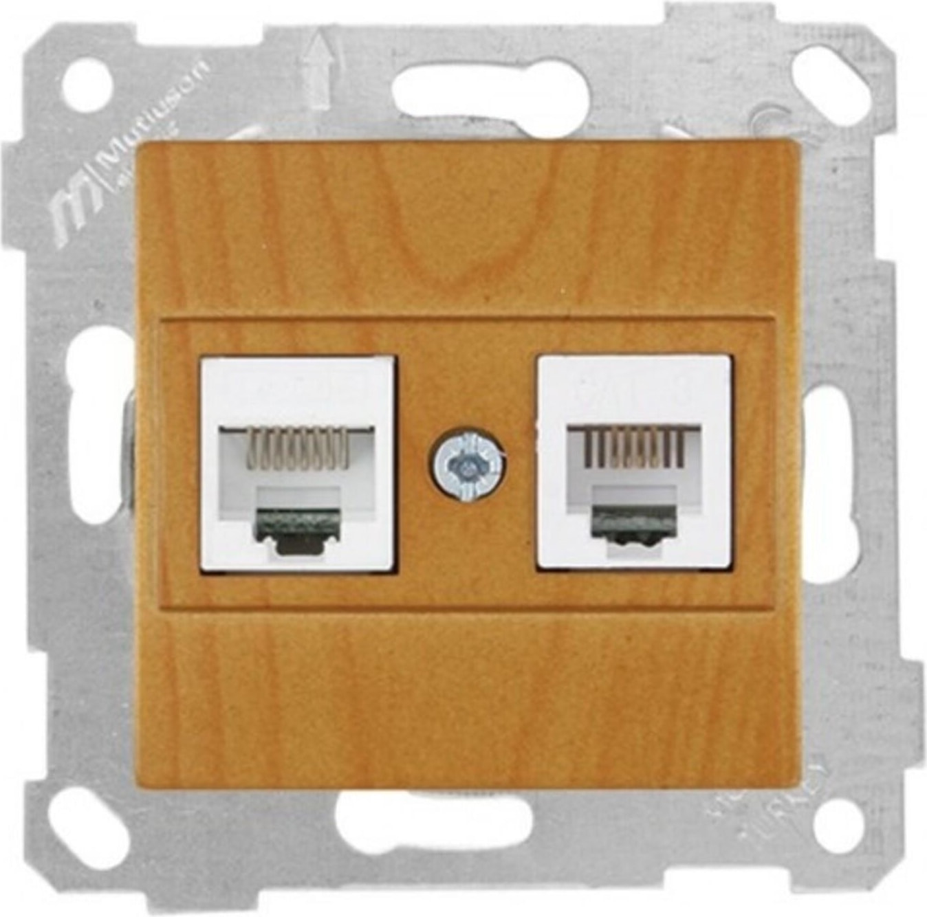 Rita Meşe Mek+Tuş Data PRİZİ(RJ12 CAT3+CAT5E)