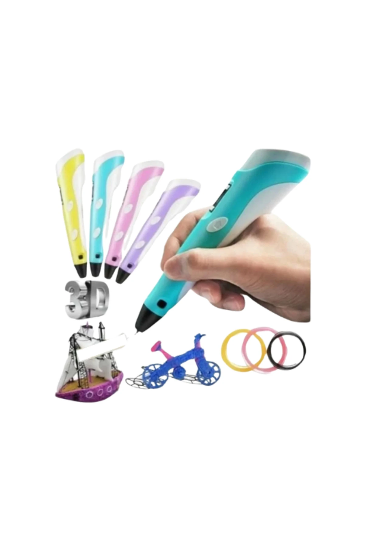 Işıklı Ve Sesli Temassız Faz Kontrol Kalemi Dijital Sensörlü Ledli Pilli