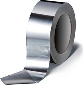 Alüminyum Folyolu Bant Isı Boru Bantı 45 mm x 25 M